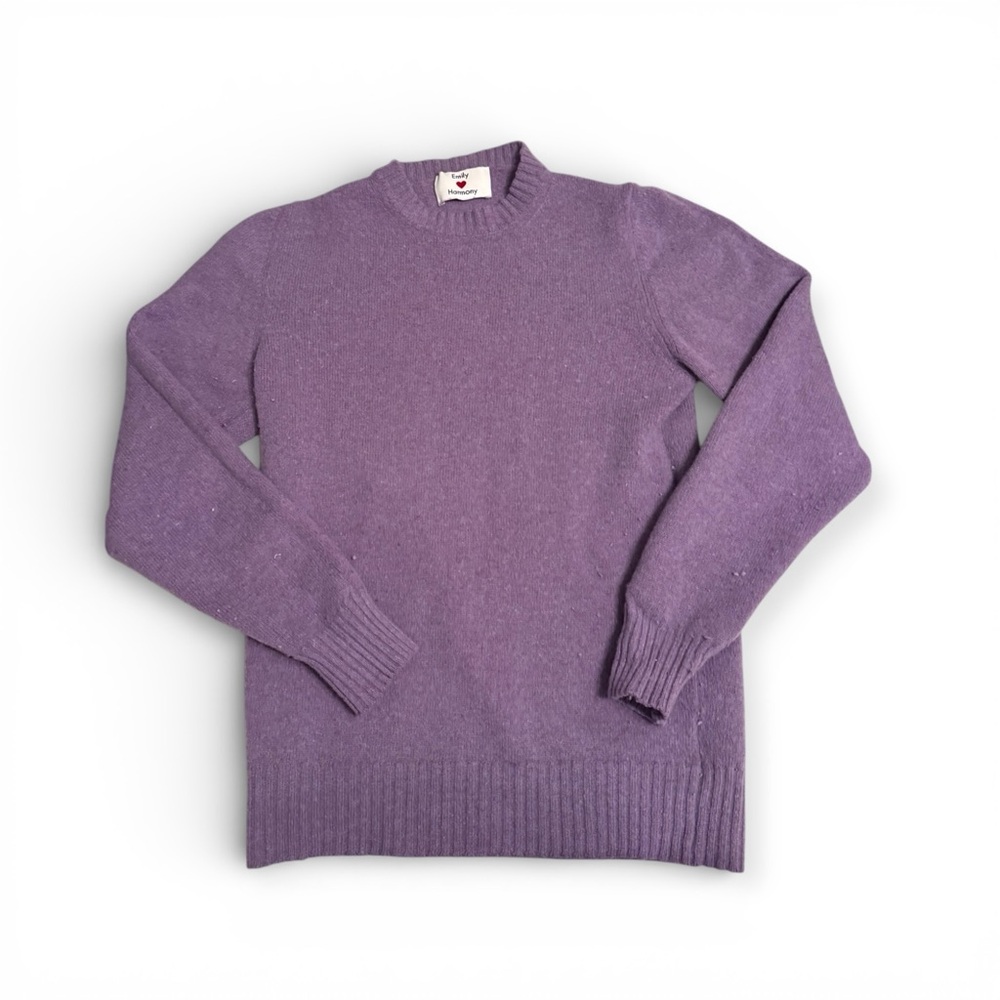 Sporty & Rich Purple Crewneck Sweater